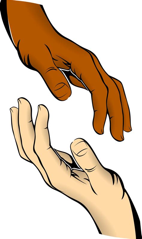 free helping hands clipart